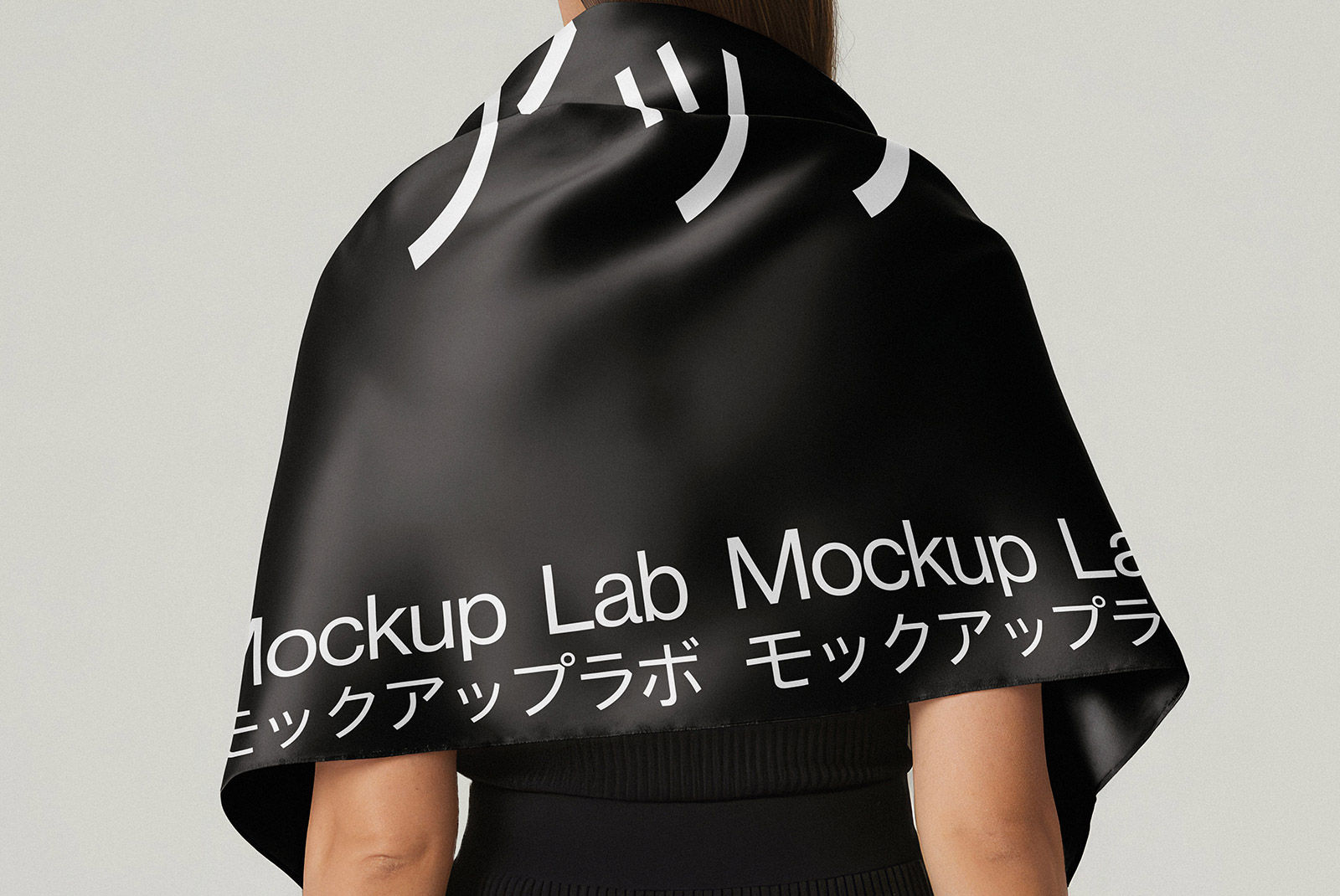 Scarf 01ML Mockup, Apparel & Bags, preview